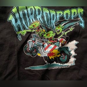 Horrorpops Zombie Cartoon graphic tee | Unisex XL